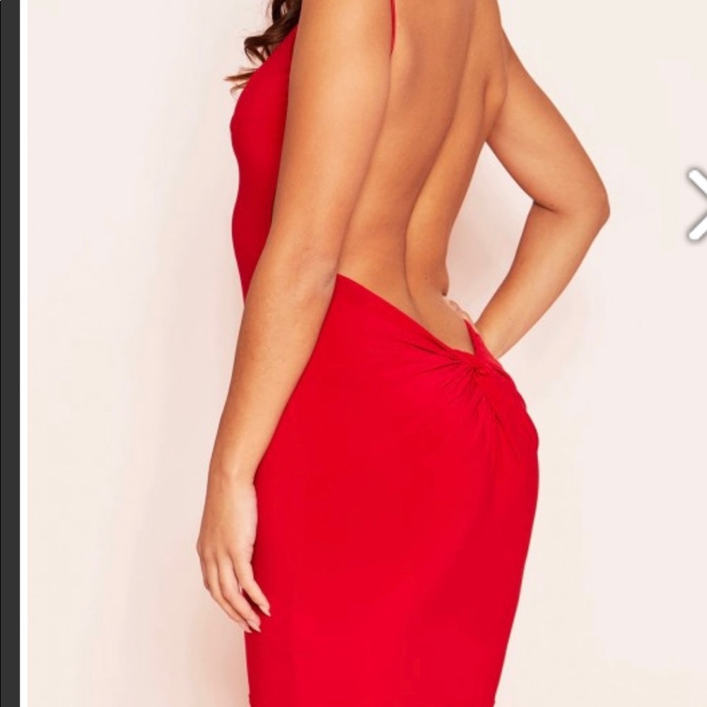 Never worn red dress back out !